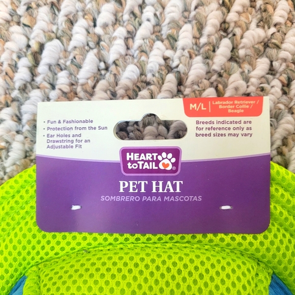 Heart to Tail Pet Hat Size M/L - Picture 3 of 6